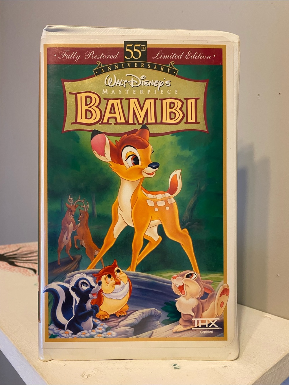 Disney Bambi vhs tape